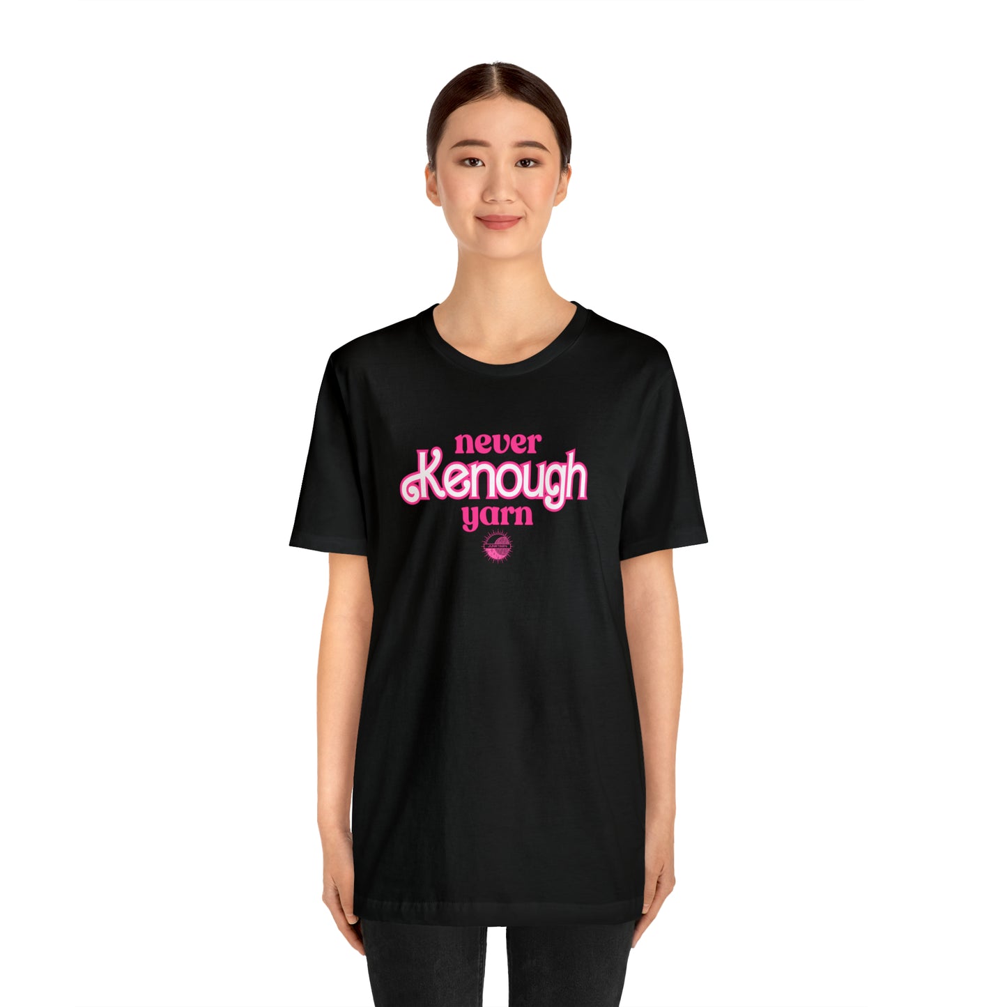 Never Kenough Yarn - Solid Color Jersey Classic Fit Tee