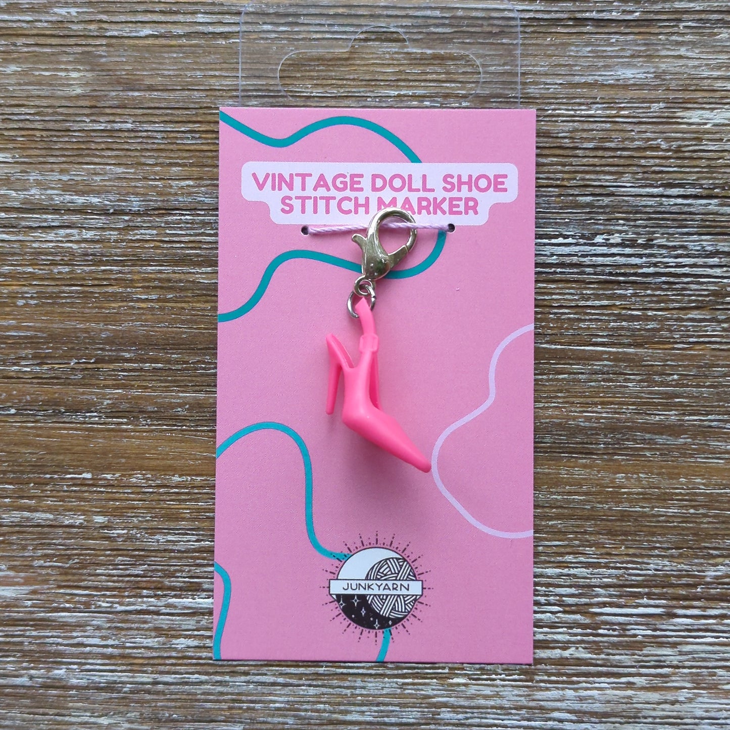 Vintage Barbie Shoe Stitch Markers w/ Lobster Claw - Ready to Ship