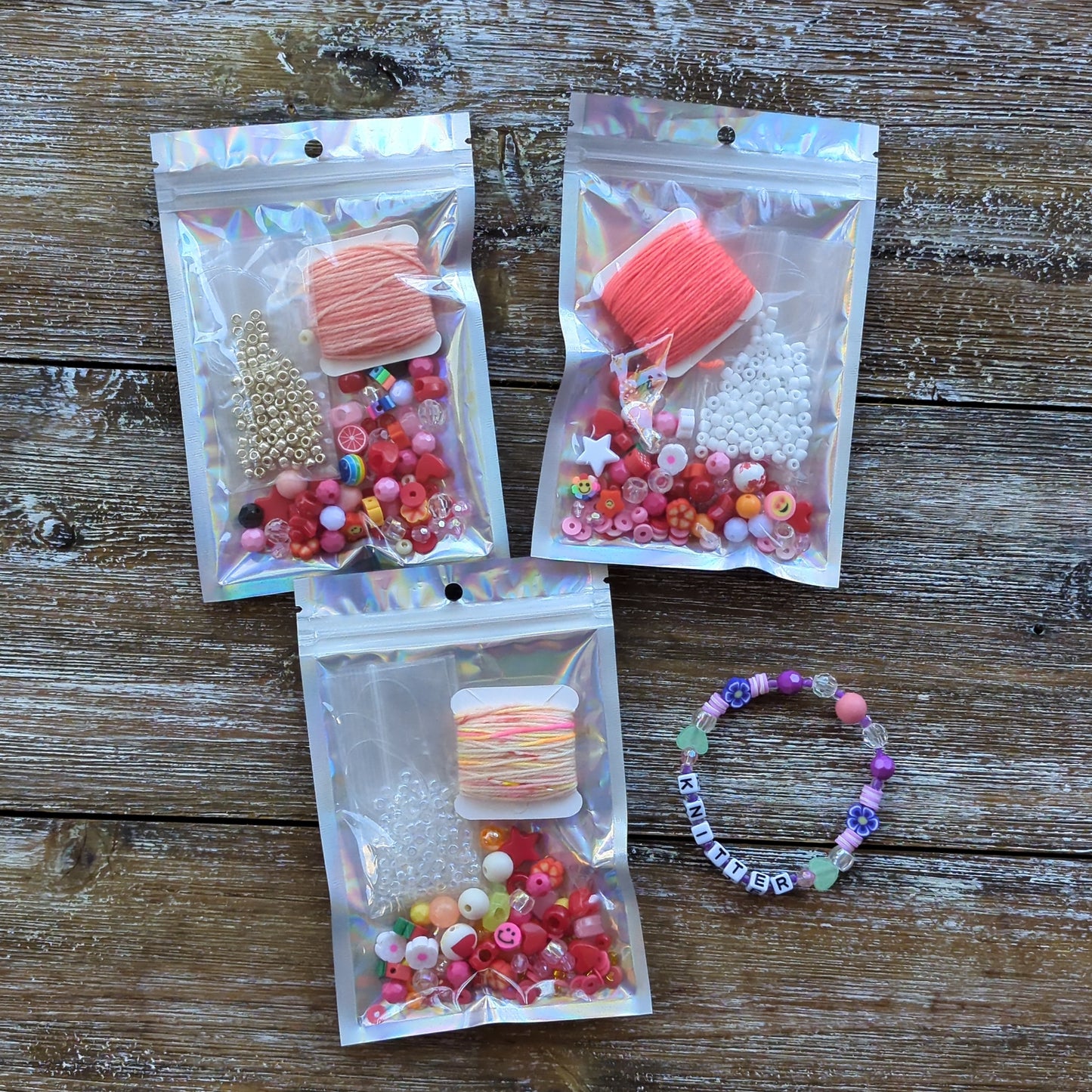 Friendship Bracelet Kits - Choose Your Own Words! - Ready to Ship
