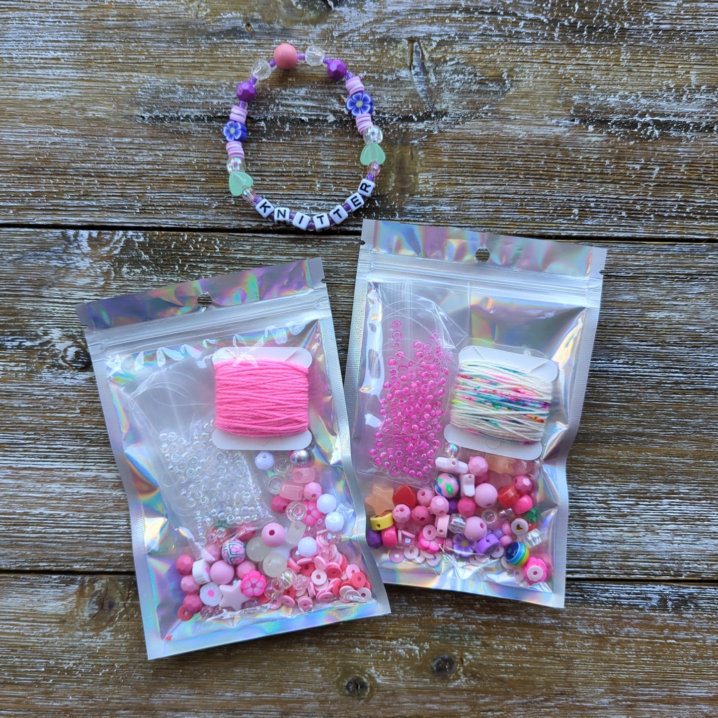 Friendship Bracelet Kits - Choose Your Own Words! - Ready to Ship