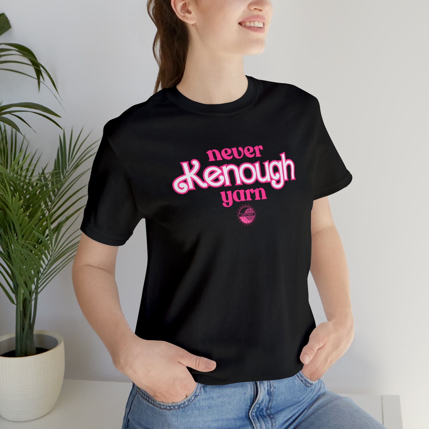 Never Kenough Yarn - Solid Color Jersey Classic Fit Tee