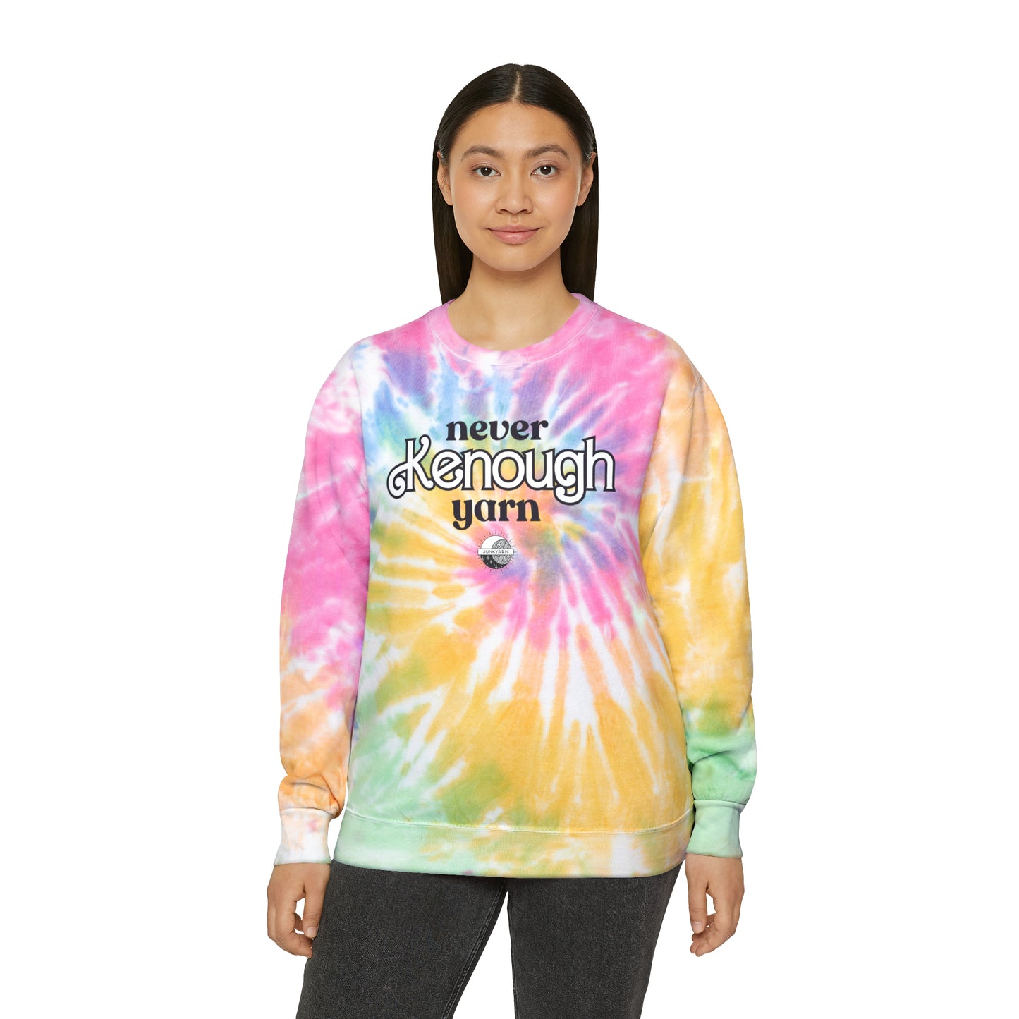 Never Kenough Yarn - Tie-Dye Sweatshirt