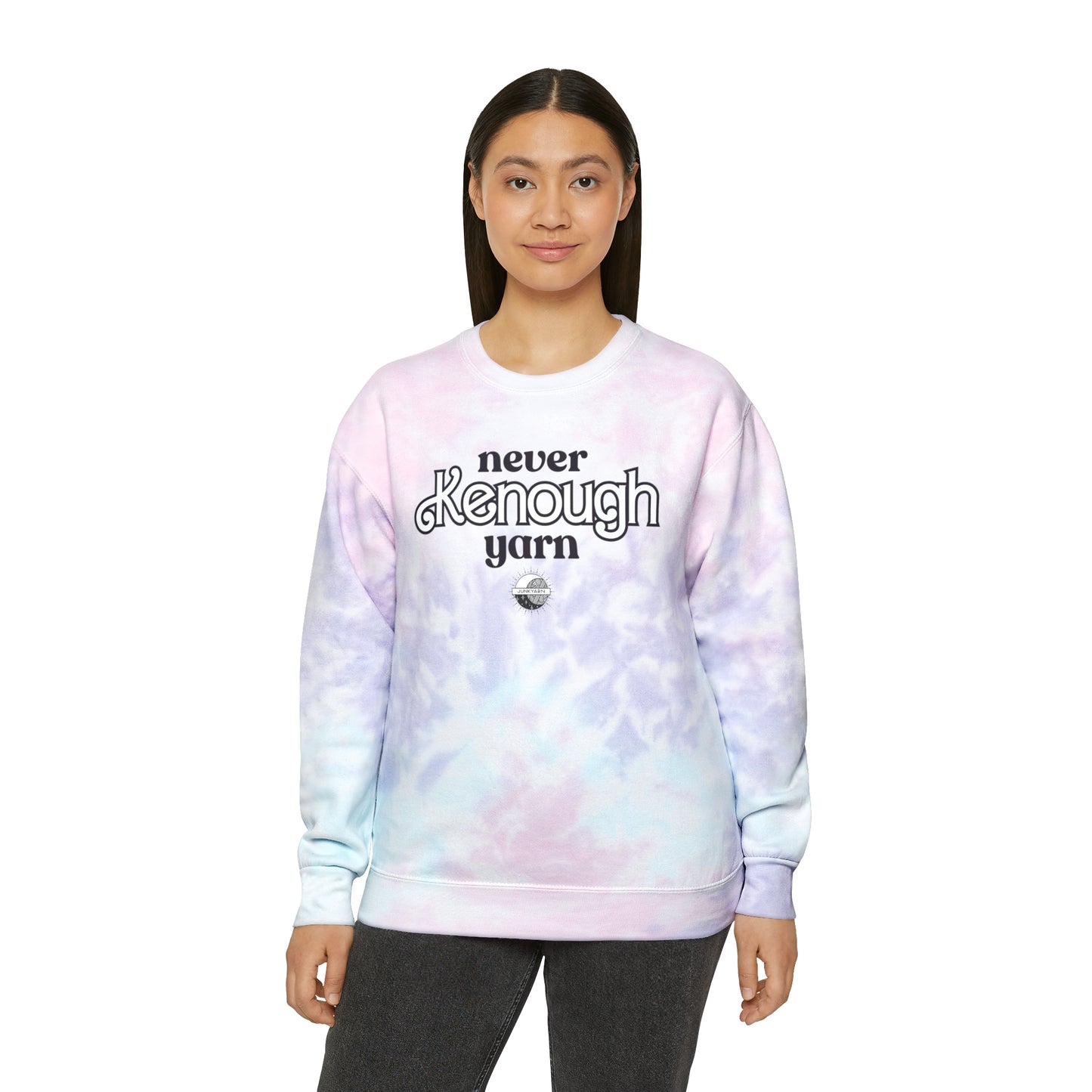 Never Kenough Yarn - Tie-Dye Sweatshirt