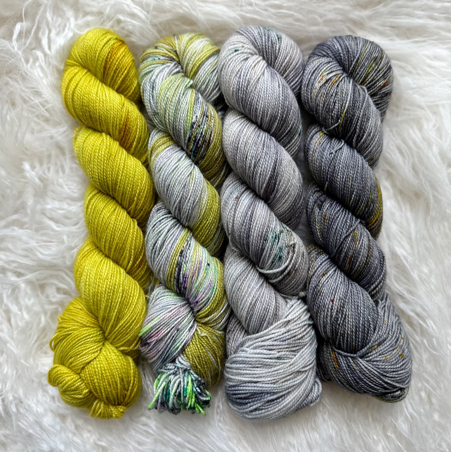 Curated OOAK Westknits Geogradient MKAL Kits - 4 Full Skeins