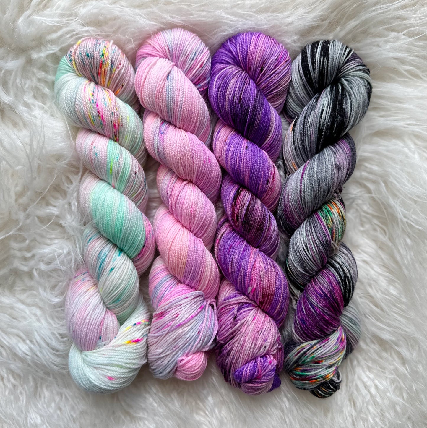 Curated OOAK Westknits Geogradient MKAL Kits - 4 Full Skeins