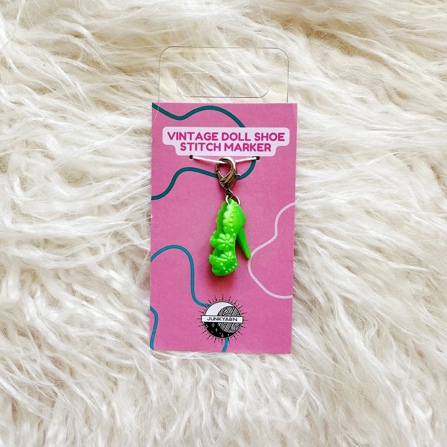 Vintage Barbie Shoe Stitch Markers w/ Lobster Claw - Ready to Ship