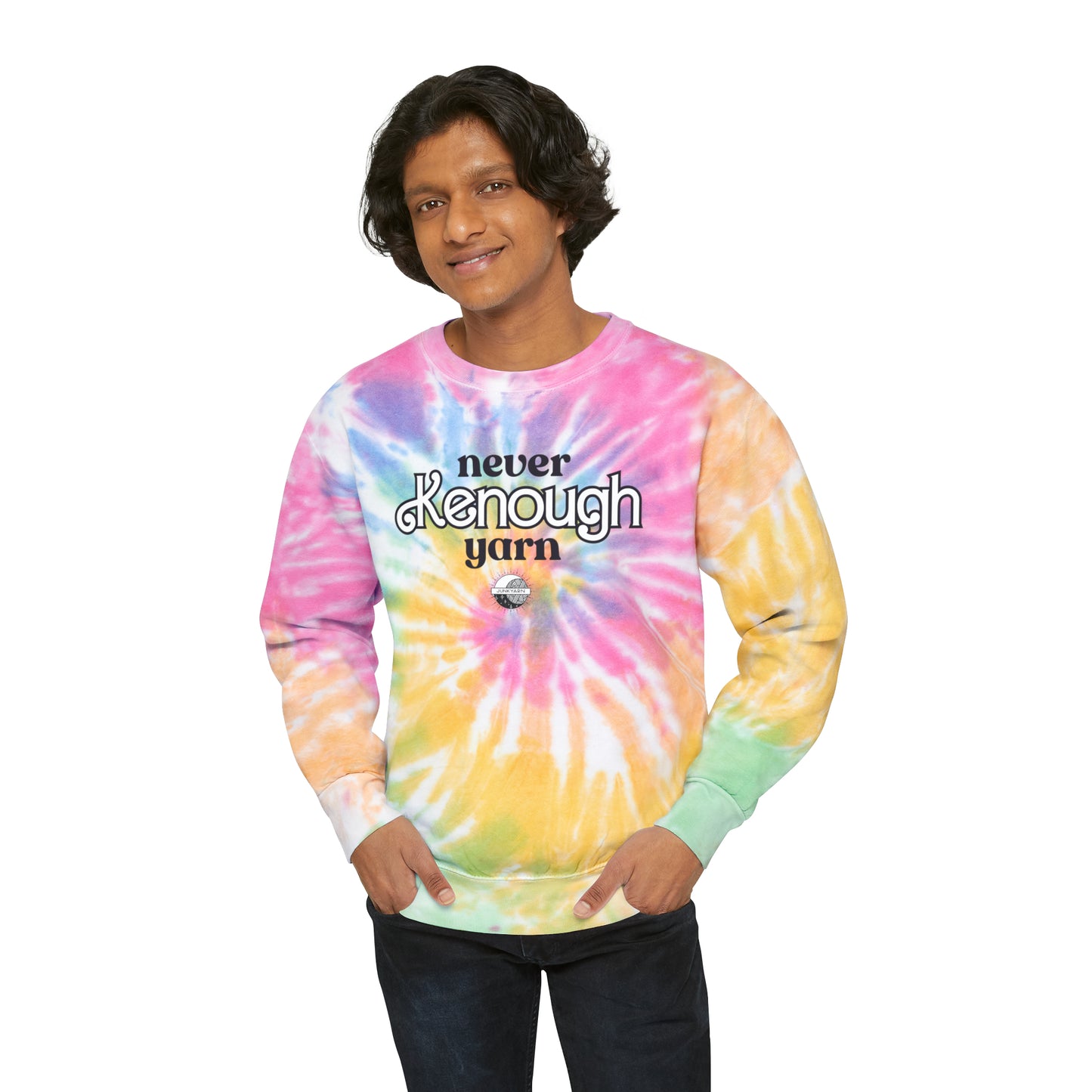 Never Kenough Yarn - Tie-Dye Sweatshirt