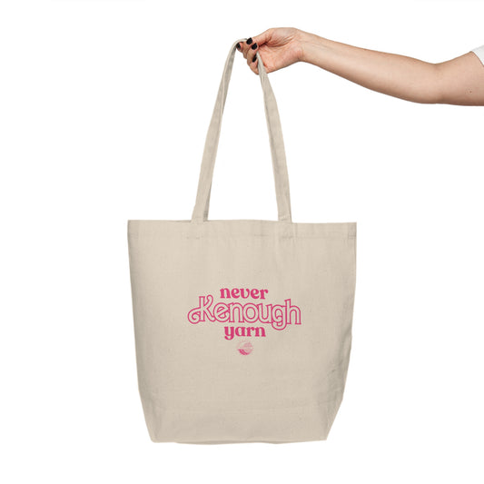 Never Kenough Yarn Canvas Tote