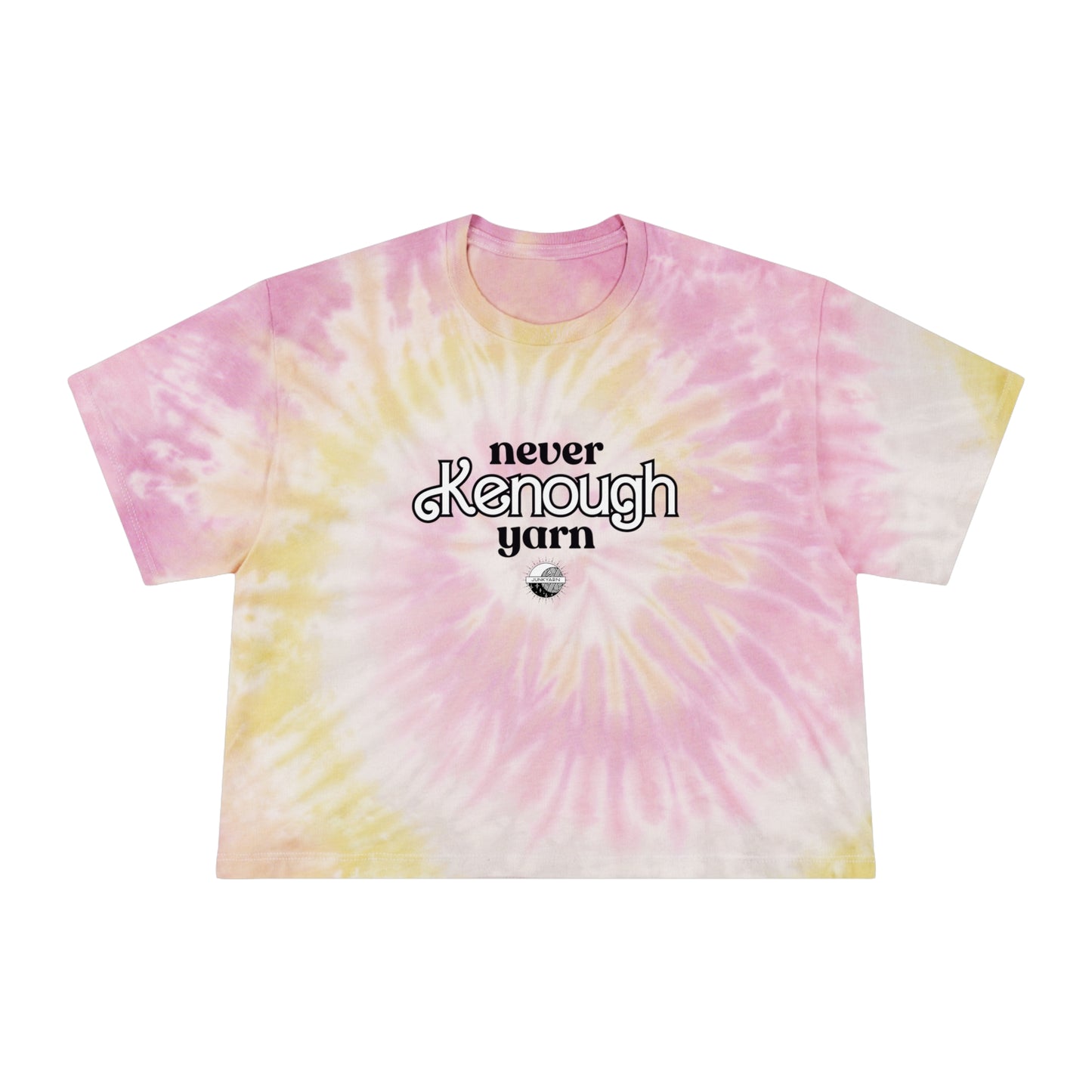 Never Kenough Yarn - Tie Dyed Crop Tee