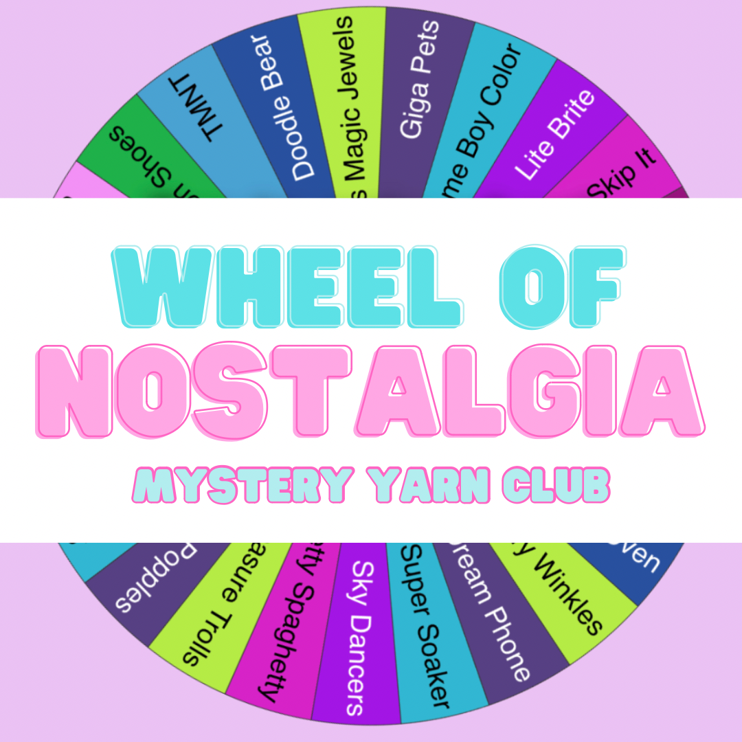 Wheel of Nostalgia: Forgotten Toys Edition -  Mystery Skein - PREORDER