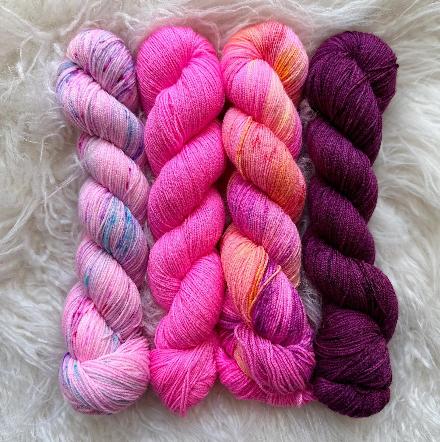 Curated OOAK Westknits Geogradient MKAL Kits - 4 Full Skeins