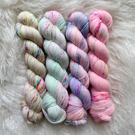 Curated OOAK Westknits Geogradient MKAL Kits - 4 Full Skeins