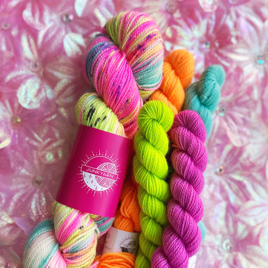 70s Folk Socks Kit - Ready to Ship