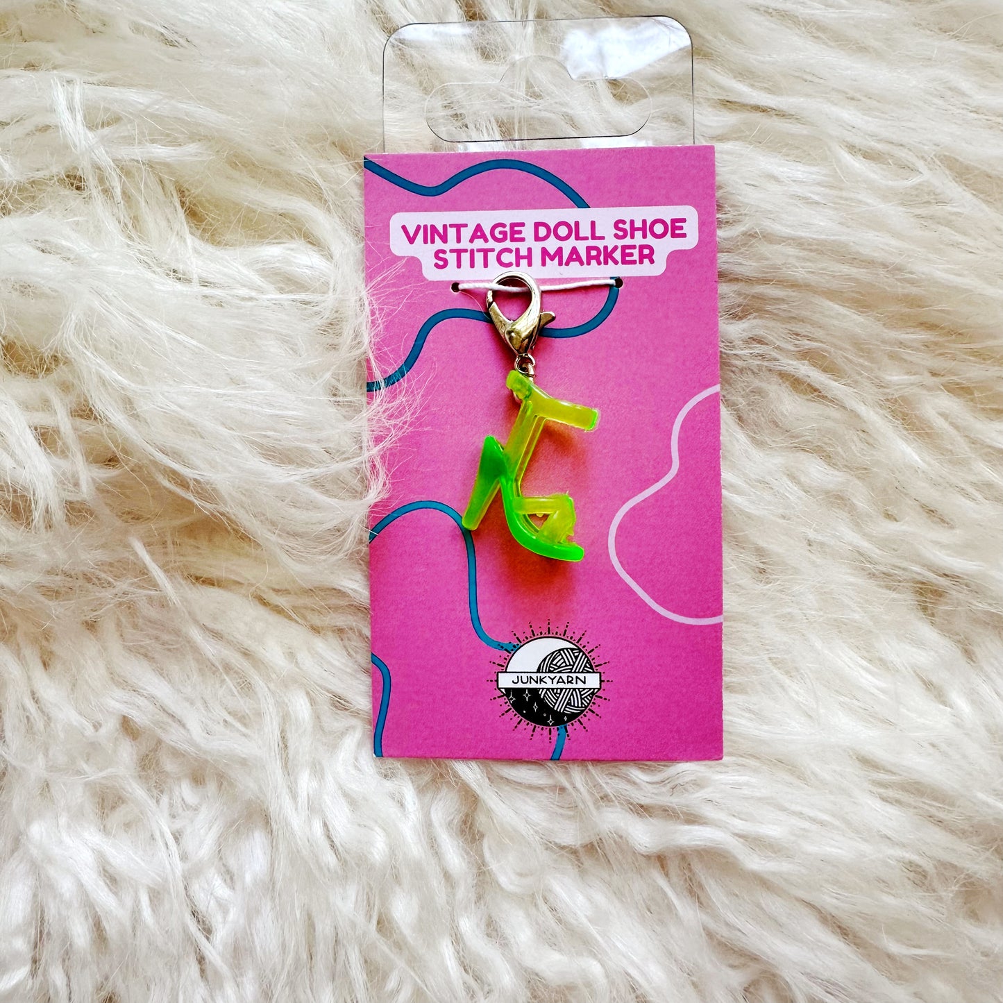 Vintage Barbie Shoe Stitch Markers w/ Lobster Claw - Ready to Ship