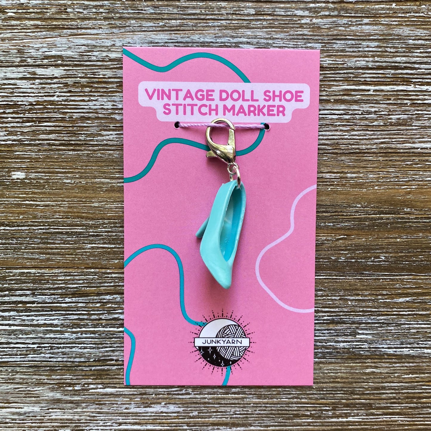 Vintage Barbie Shoe Stitch Markers w/ Lobster Claw - Ready to Ship