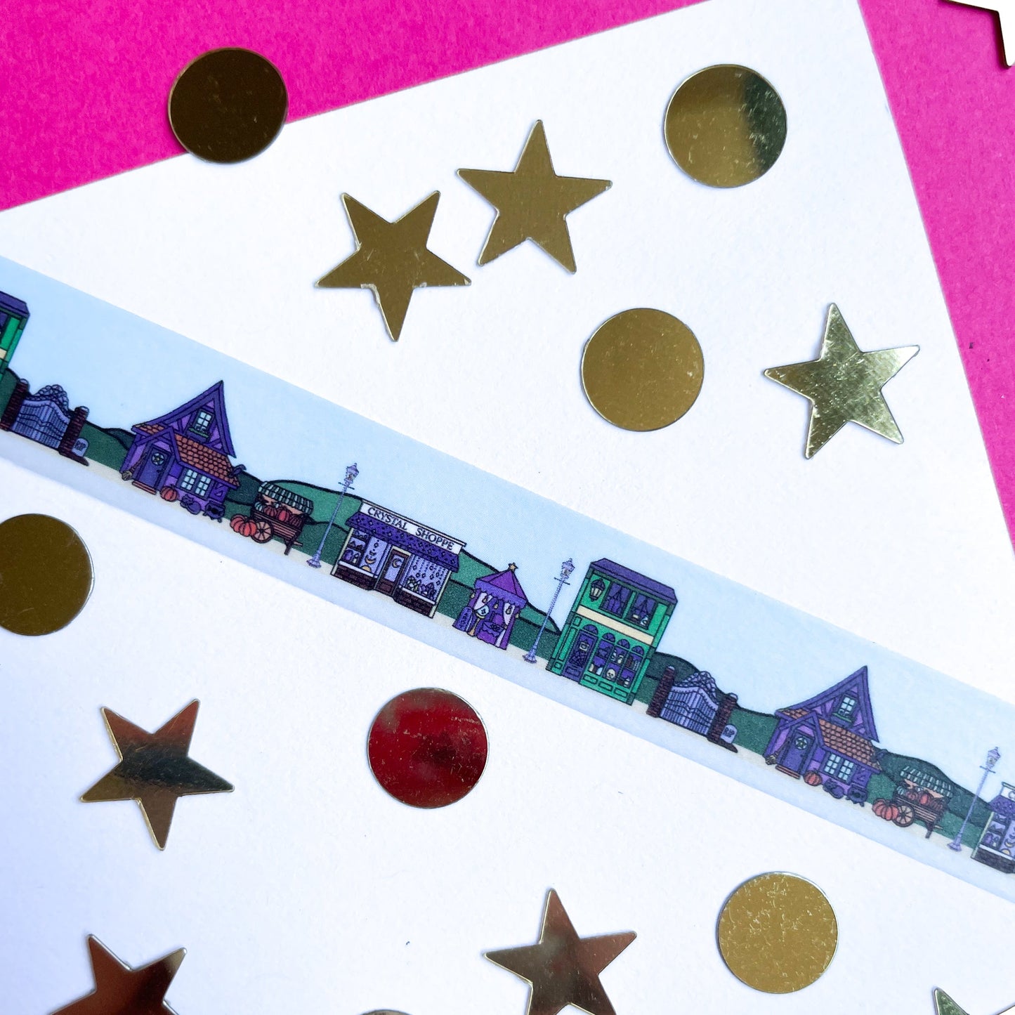 Magical Town Square Washi Tape